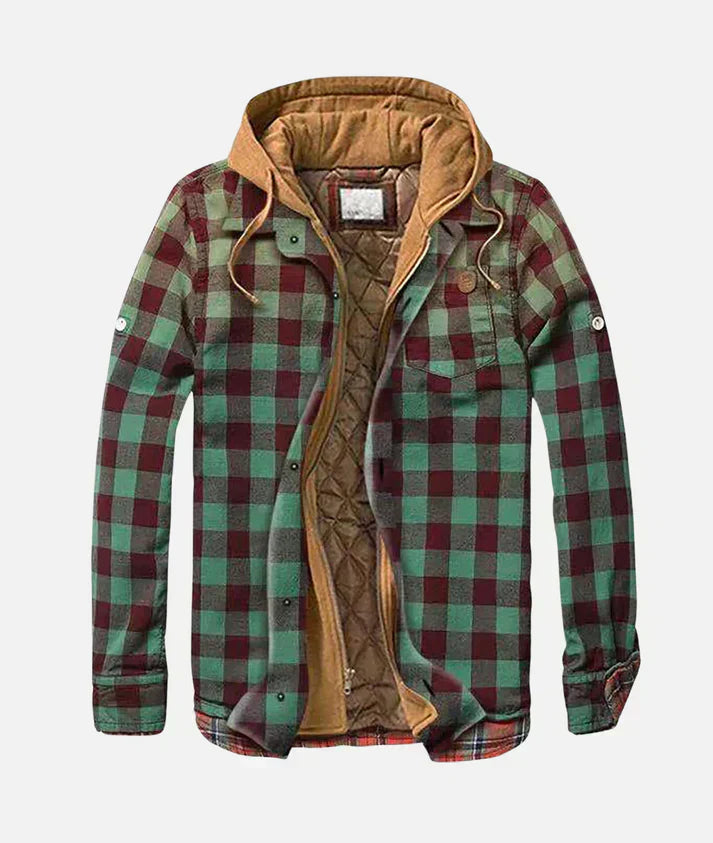 Arvid™ | Patchwork Flannelskjortejakke