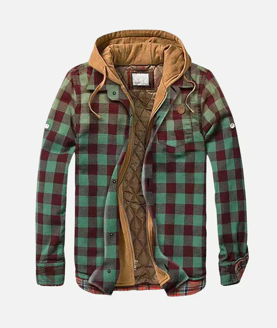 Arvid™ | Patchwork Flannelskjortejakke