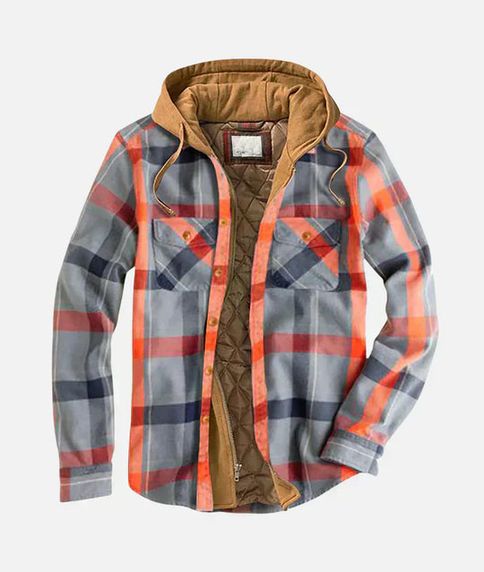 Arvid™ | Patchwork Flannelskjortejakke