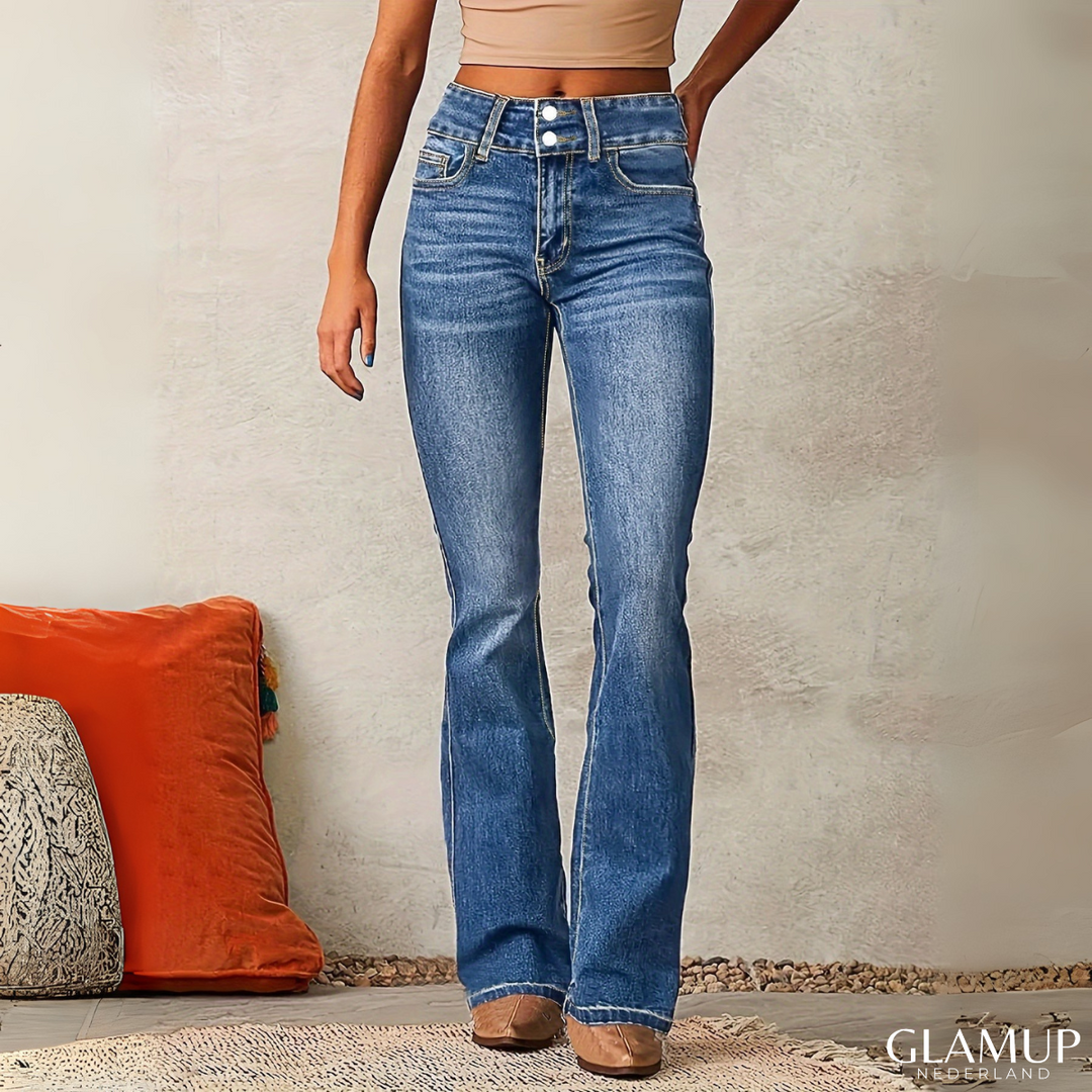 Jeans der endelig fremhæver din figur | 1+1 Gratis