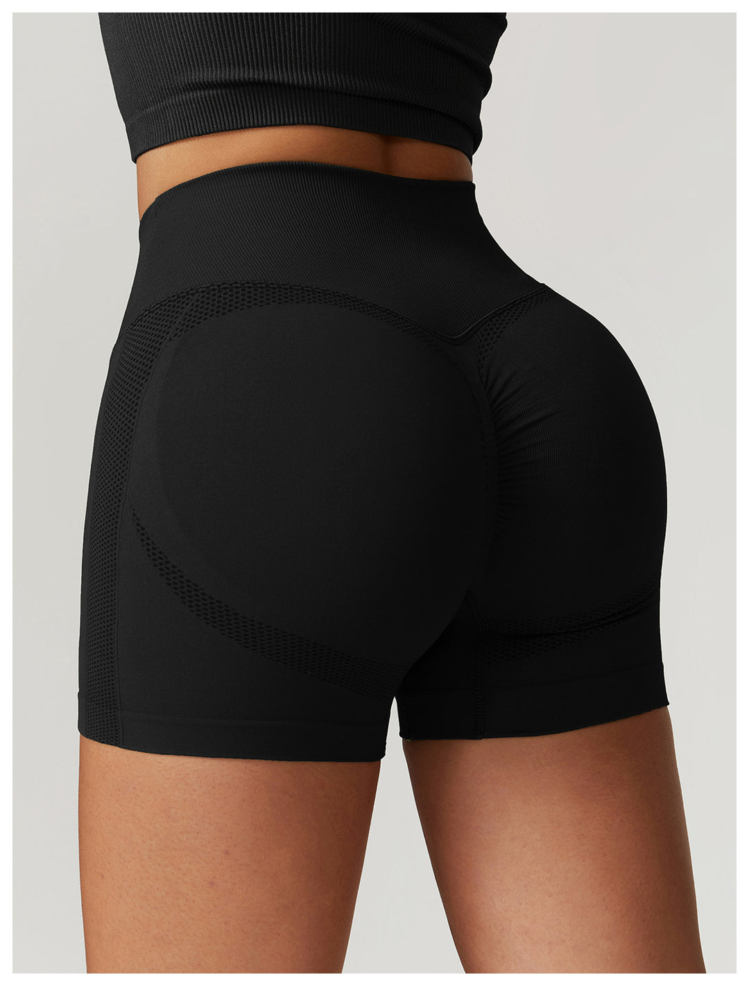 GLAMRWEAR |FlexiPeach Shorts™